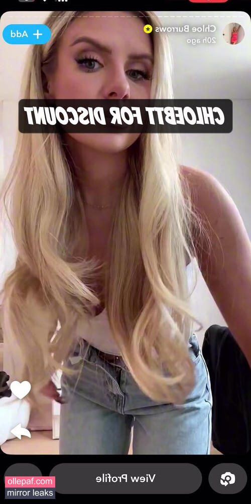 Latest Leaks Chloe Burrows Nude #14 - Fapello