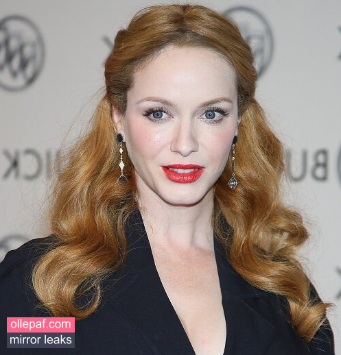 Latest Leaks Christina Hendricks Nude #1386 - Fapello
