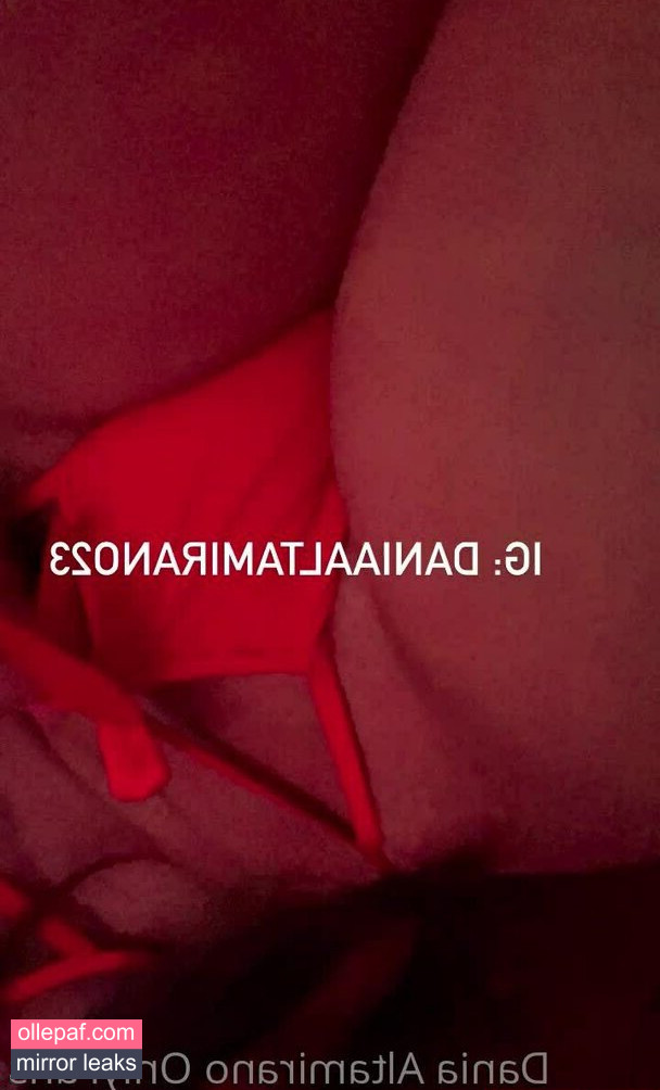 Latest Leaks Dania Altamirano Nude #39 - Fapello