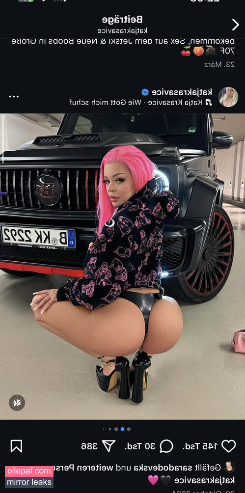 Latest Leaks Diskussion: Katja Krasavice Nude #6 - Fapello