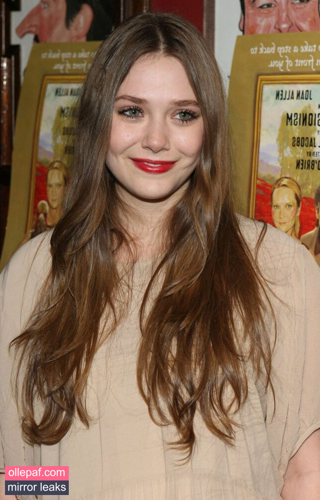 Latest Leaks Elizabeth Olsen Nude #1359 - Fapello