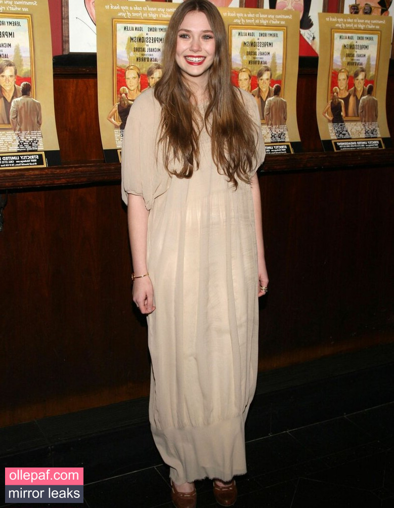 Latest Leaks Elizabeth Olsen Nude #1362 - Fapello