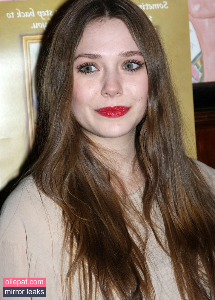 Latest Leaks Elizabeth Olsen Nude #1363 - Fapello