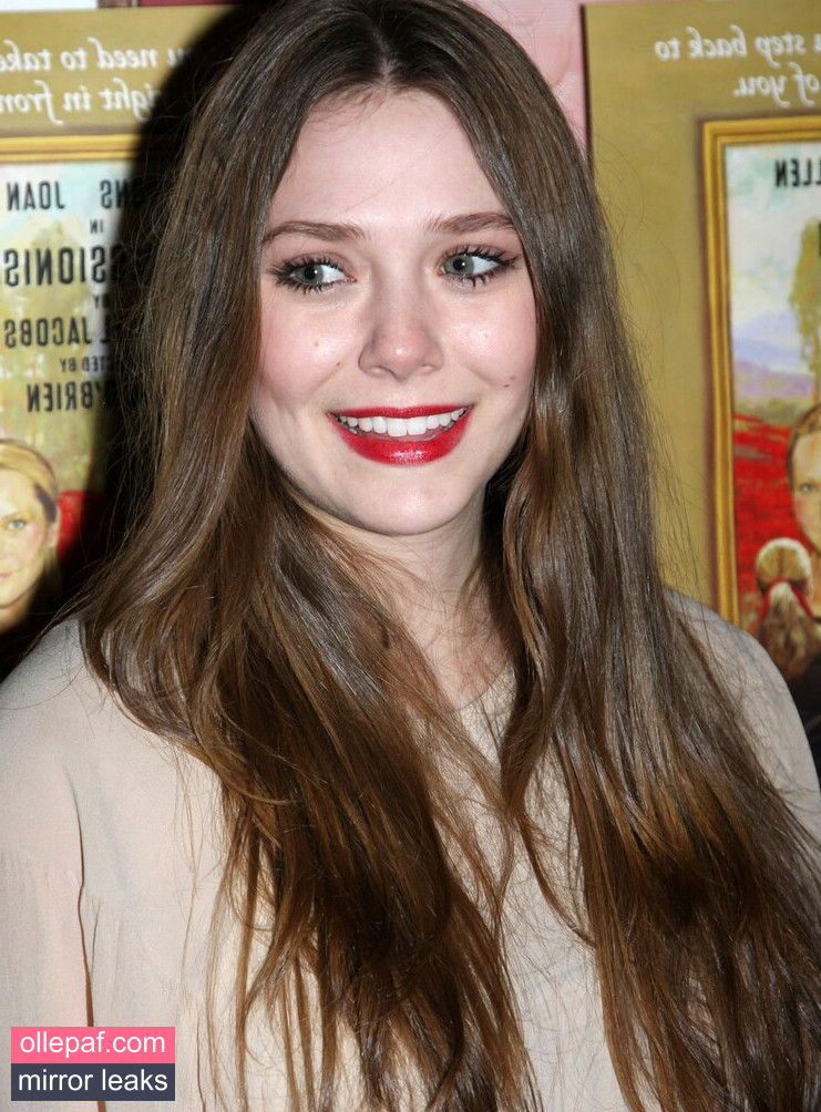 Latest Leaks Elizabeth Olsen Nude #1364 - Fapello