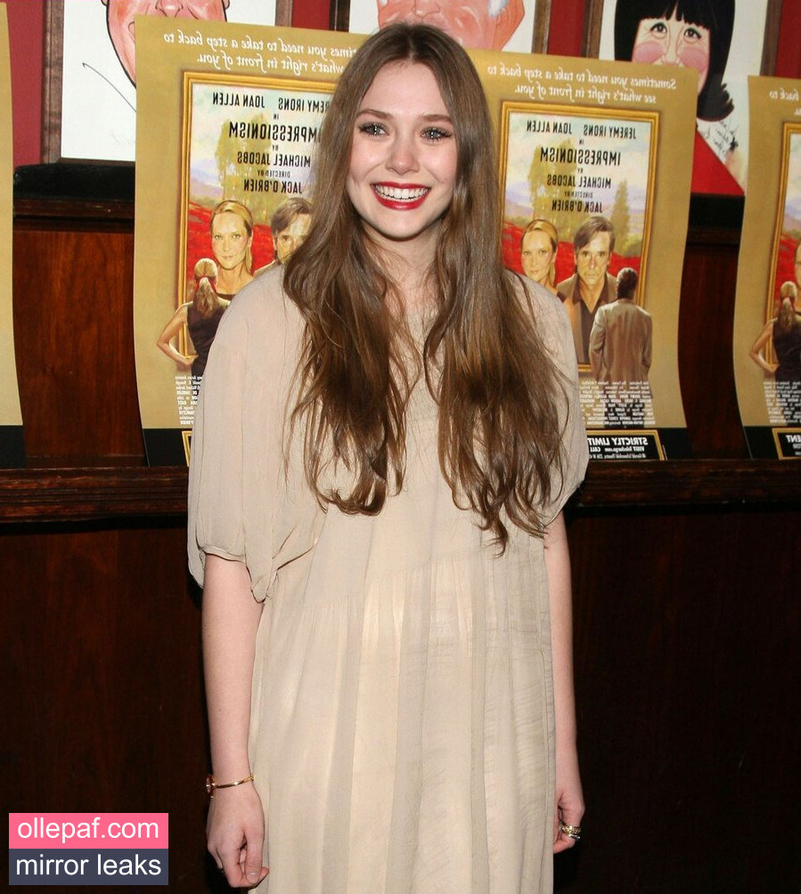 Latest Leaks Elizabeth Olsen Nude #1371 - Fapello