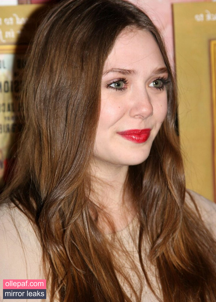 Latest Leaks Elizabeth Olsen Nude #1373 - Fapello
