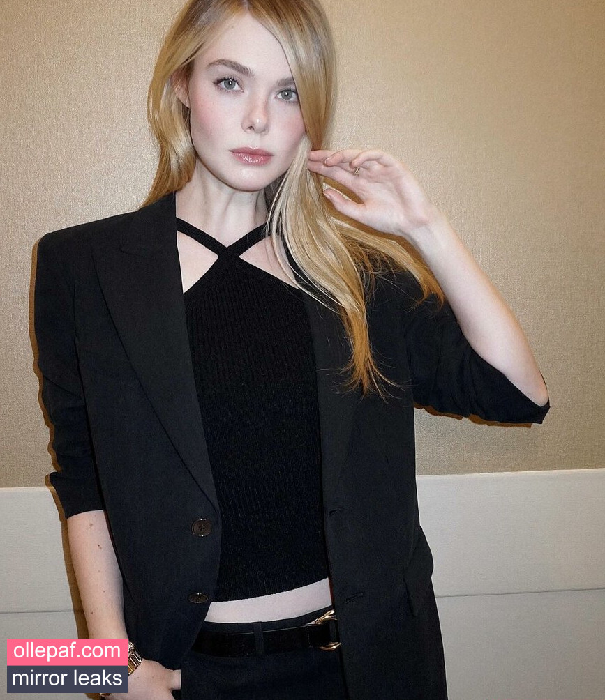 Latest Leaks Elle Fanning Nude #1125 - Fapello