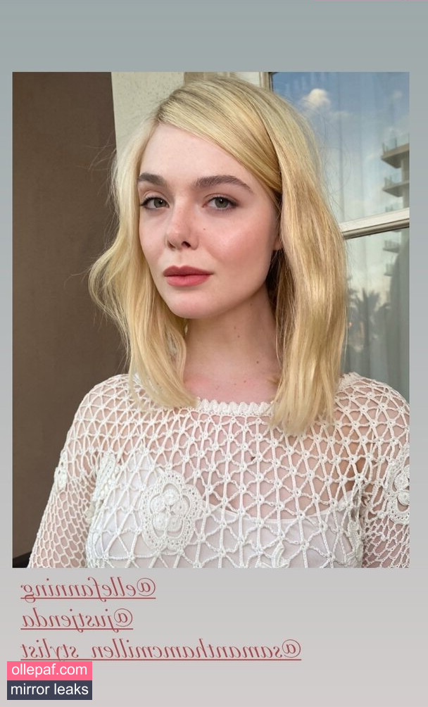 Elle Fanning Nude Leaks OnlyFans #213 - Fapello