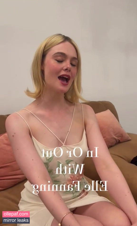 Latest Leaks Elle Fanning Nude #579 - Fapello