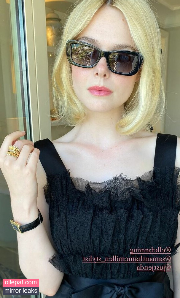 Latest Leaks Elle Fanning Nude #802 - Fapello