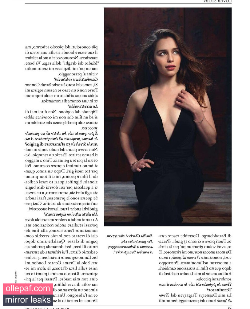 Latest Leaks Emilia Clarke Nude #304 - Fapello