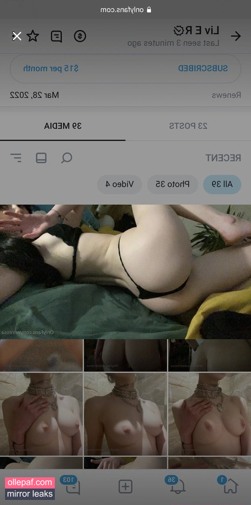 Latest Leaks erinrosa Nude #27 - Fapello