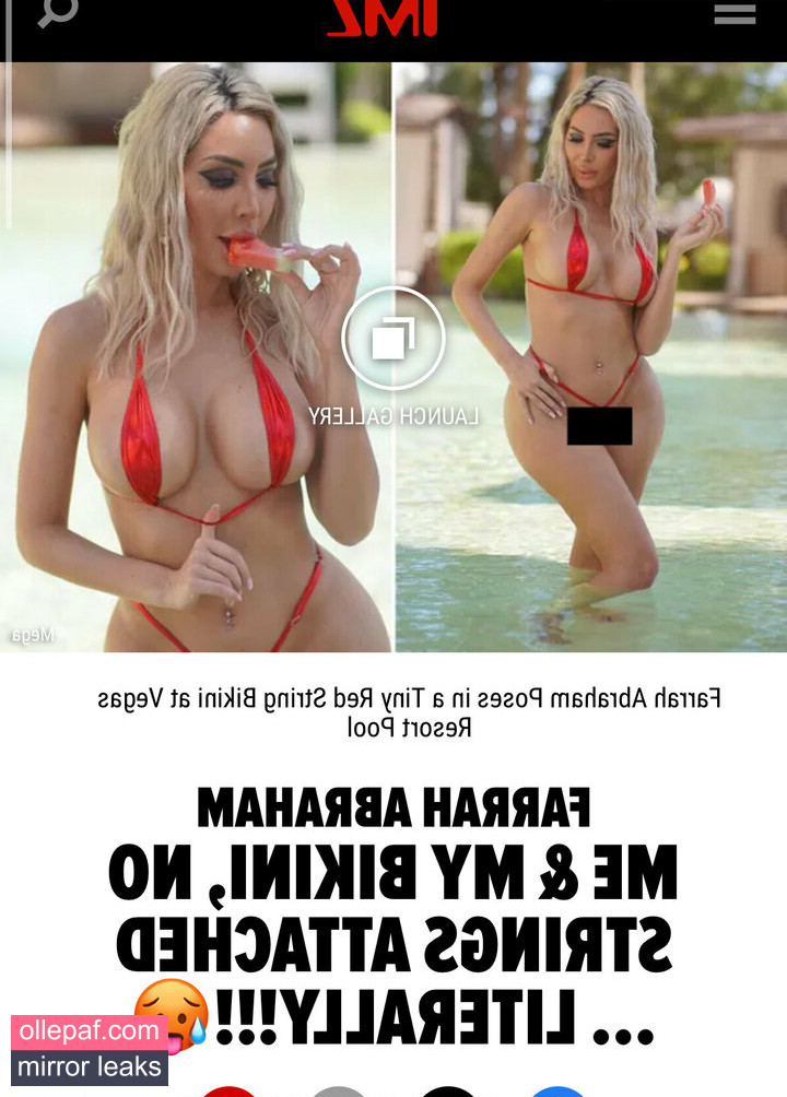 Latest Leaks farrahabraham Nude #16 - Fapello