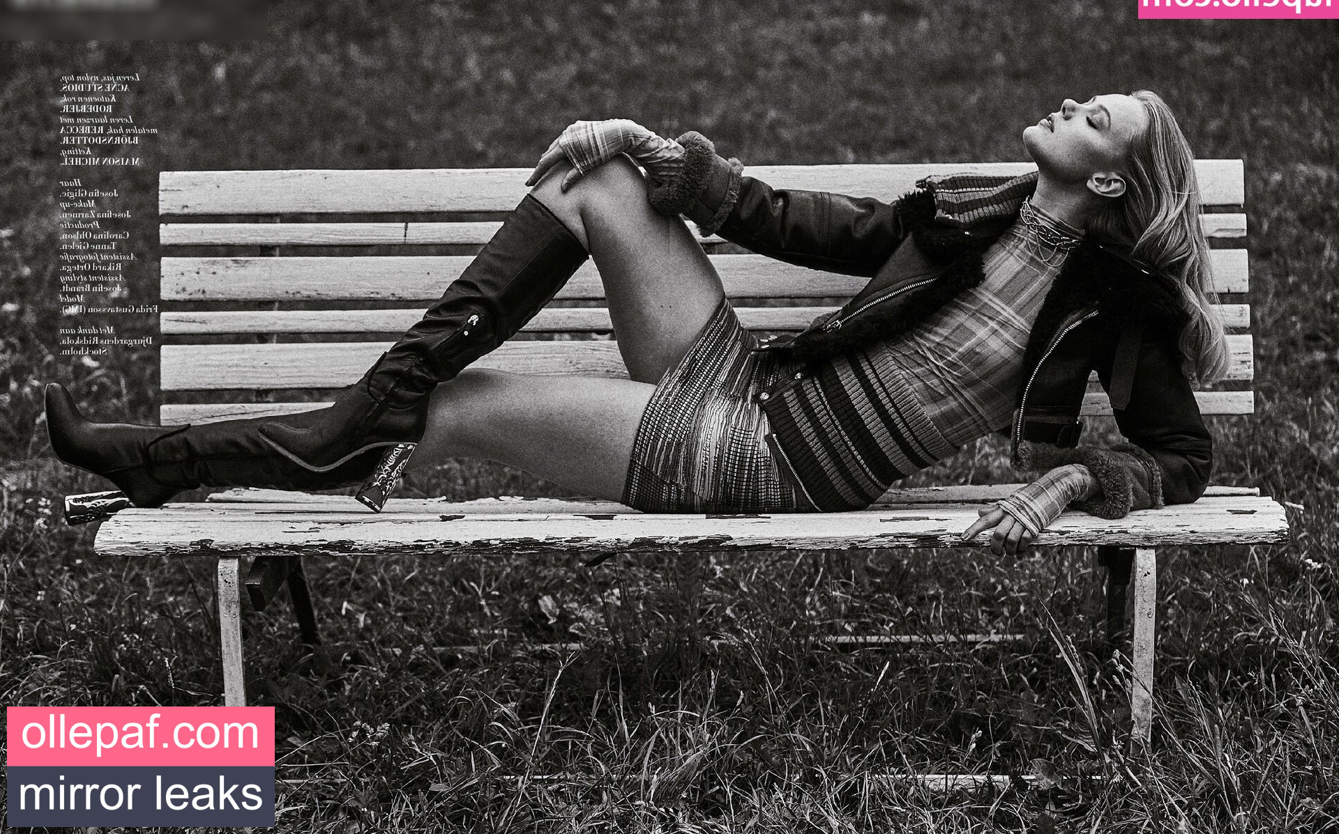Latest Leaks Frida Gustavsson Nude #25 - Fapello