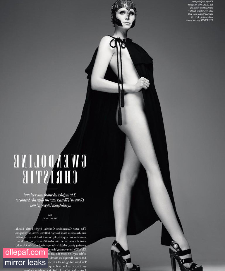 Latest Leaks Gwendoline Christie Nude #90 - Fapello