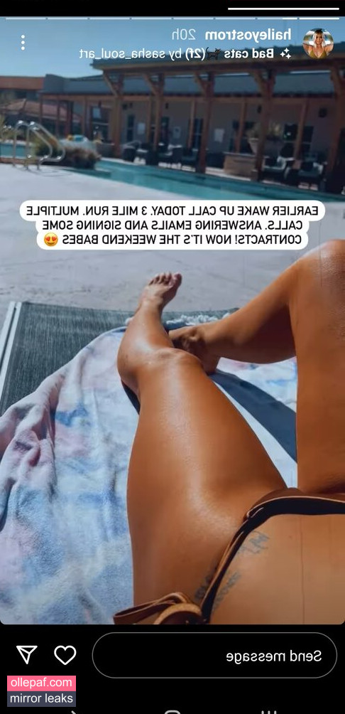 Latest Leaks Hailey Ostrom Nude #11 - Fapello