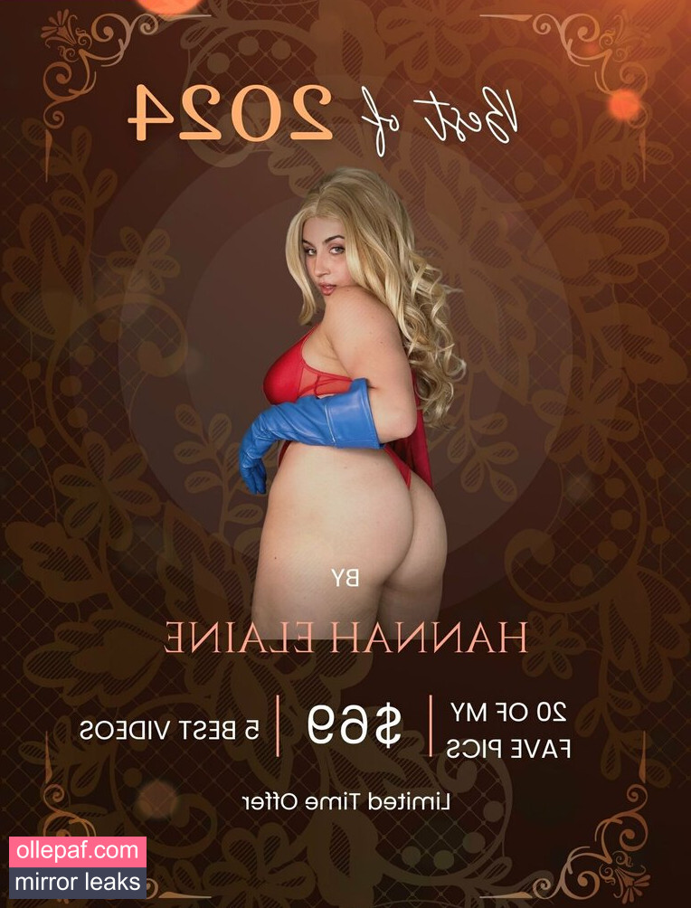 Latest Leaks Hannahelainexoxo Nude #34 - Fapello