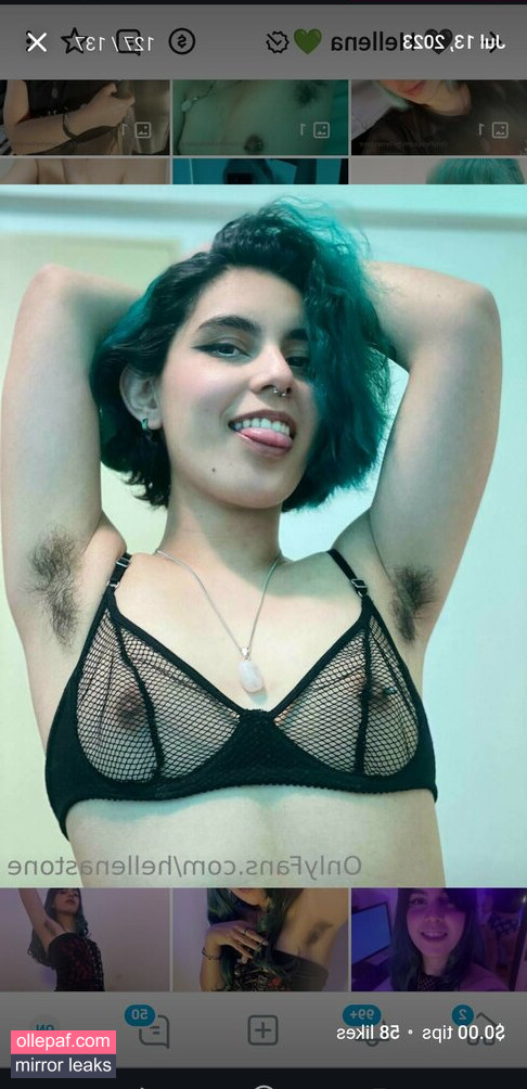 Latest Leaks Hellenastone Nude #49 - Fapello