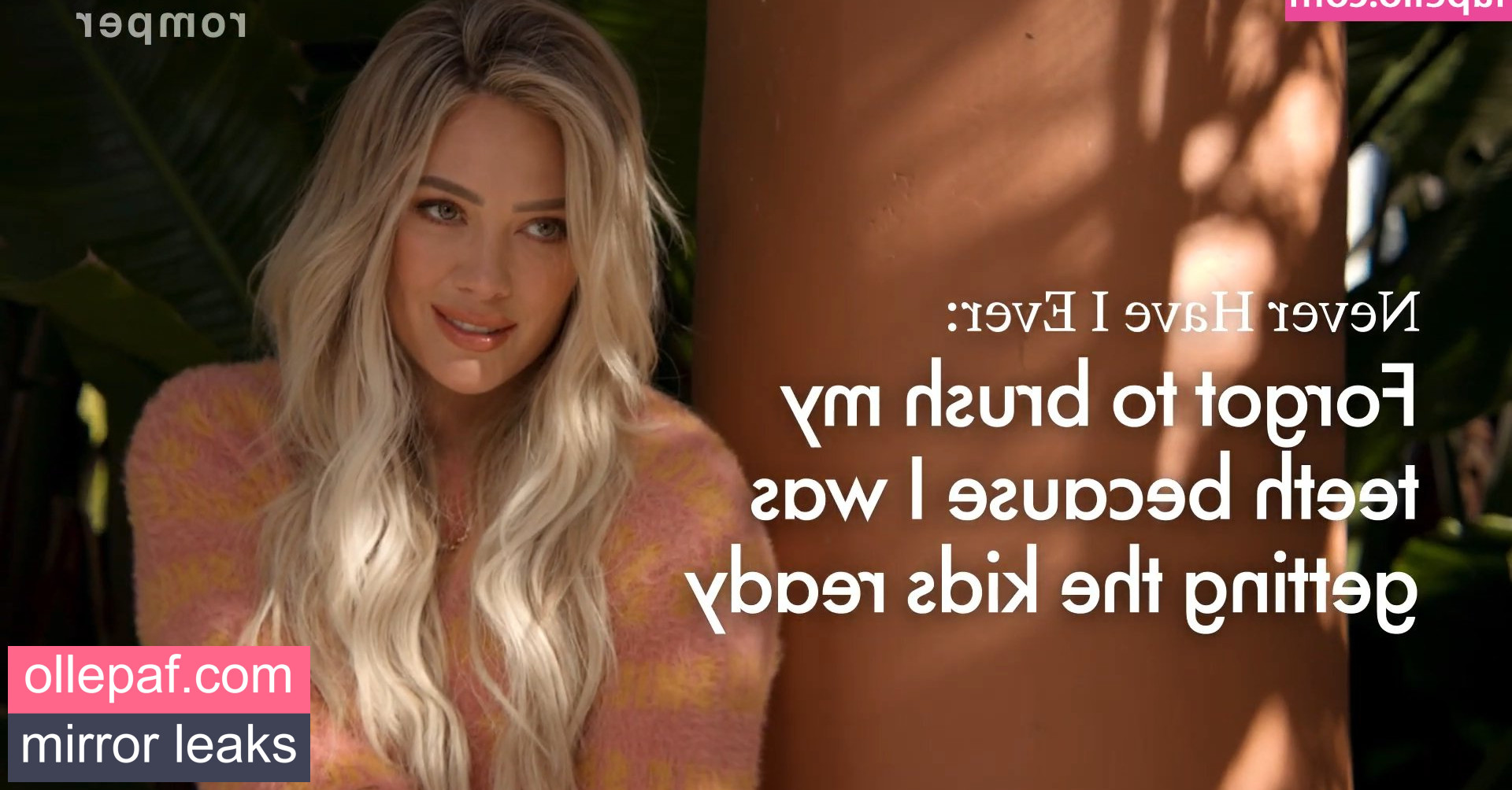 Latest Leaks Hilary Duff Nude #1181 - Fapello