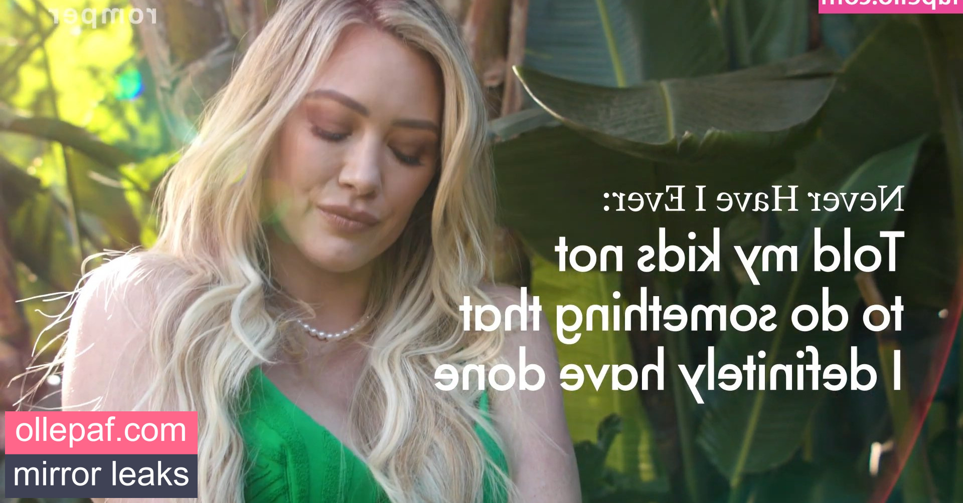 Latest Leaks Hilary Duff Nude #1201 - Fapello
