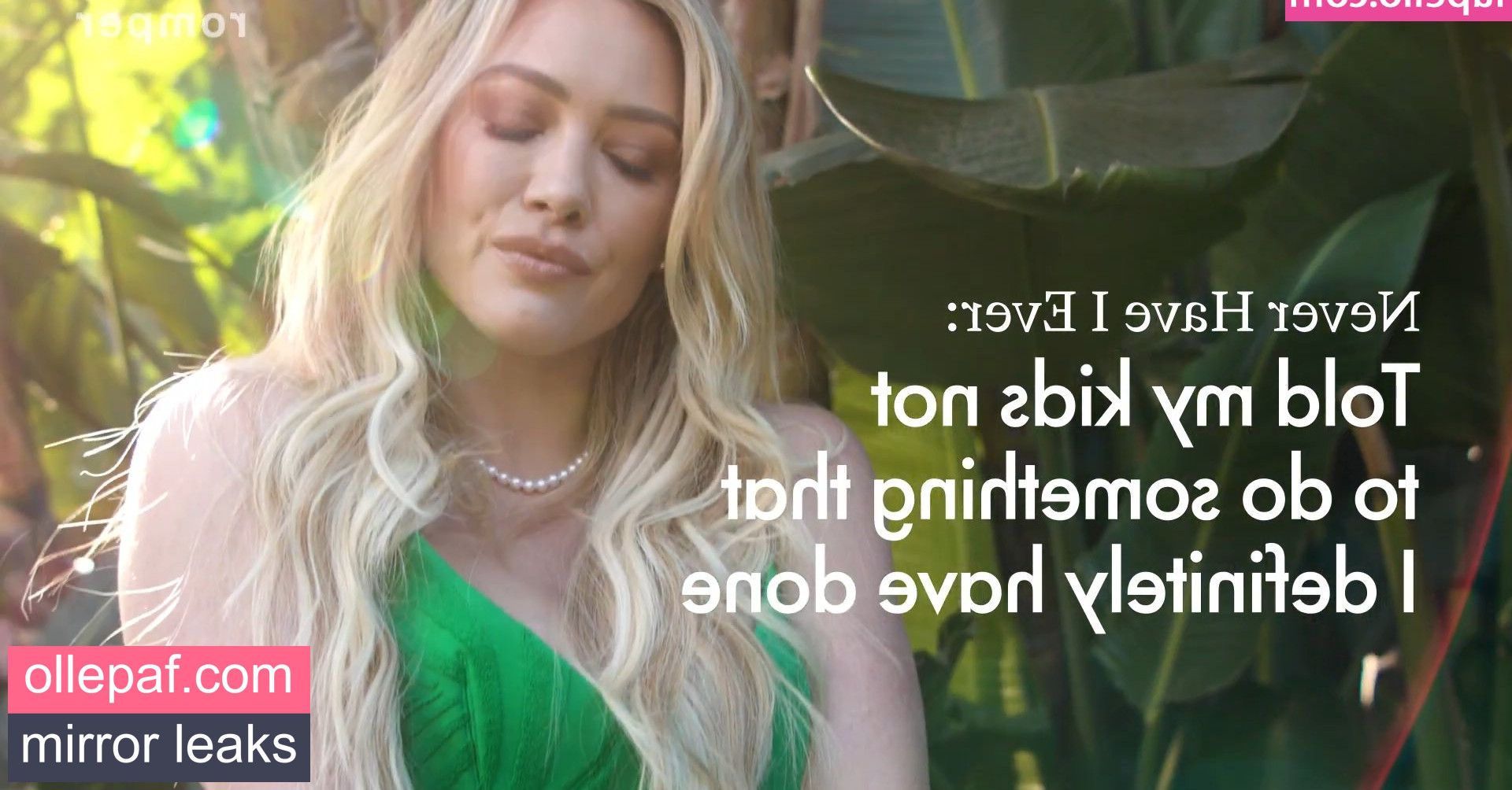 Latest Leaks Hilary Duff Nude #1202 - Fapello