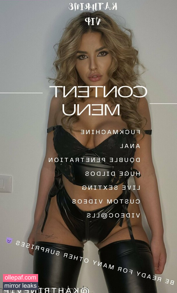 Latest Leaks kathrinevip Nude #49 - Fapello