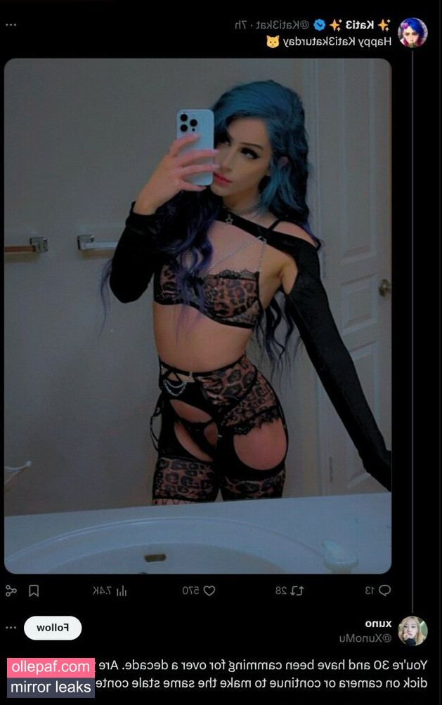 Latest Leaks Kati3Kat Nude #206 - Fapello