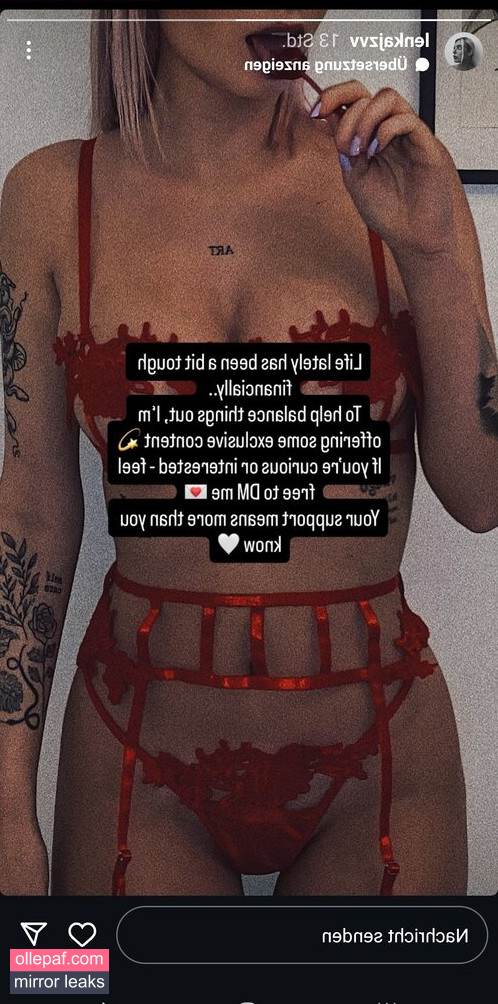 Latest Leaks Lenkajzv Nude #3 - Fapello