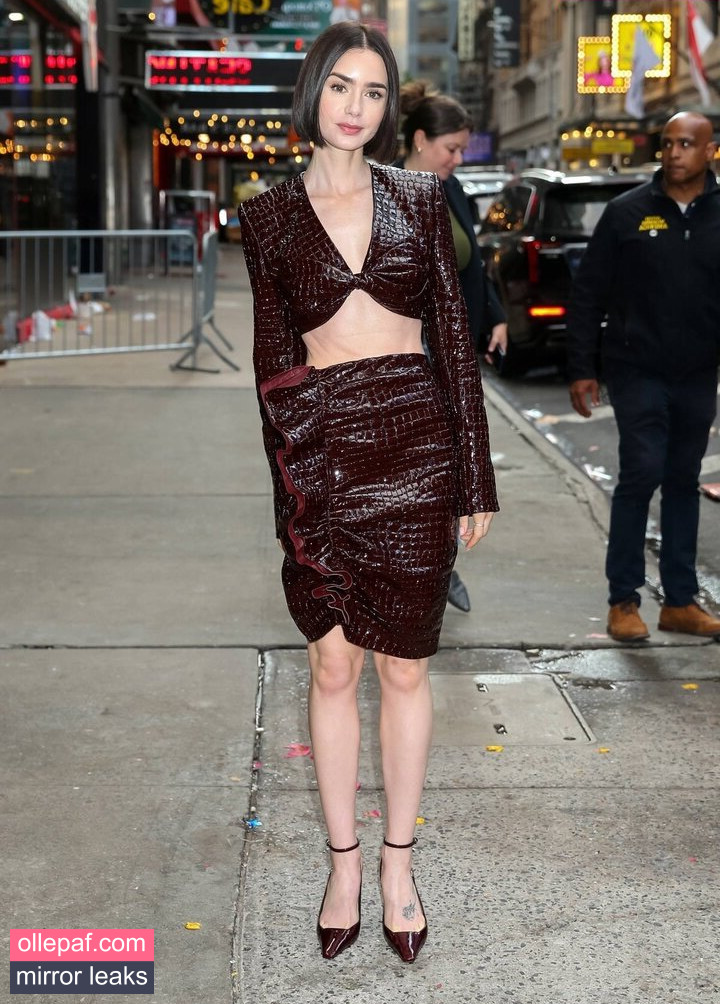 Latest Leaks Lily Collins Nude #270 - Fapello