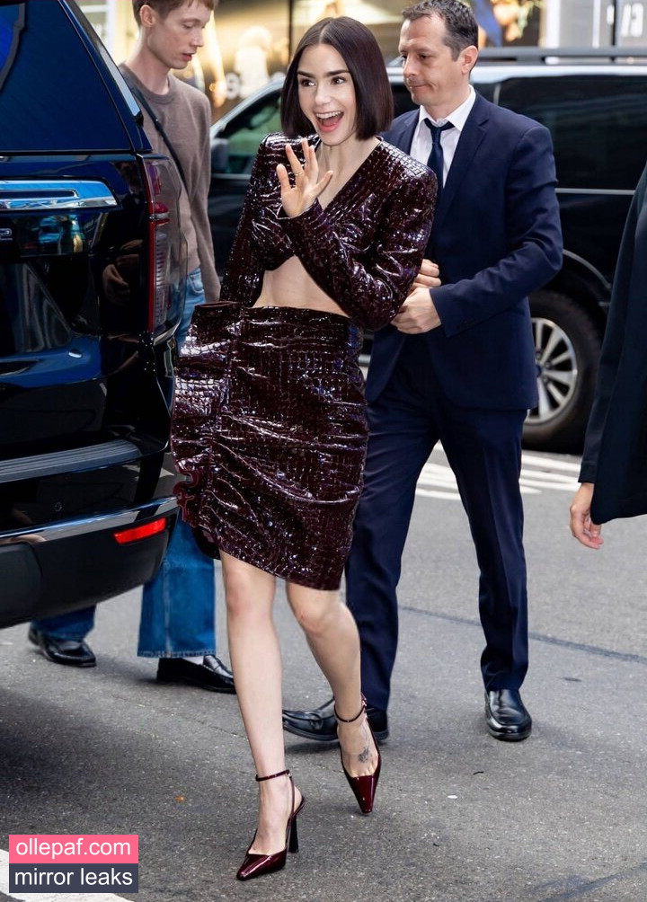 Latest Leaks Lily Collins Nude #274 - Fapello