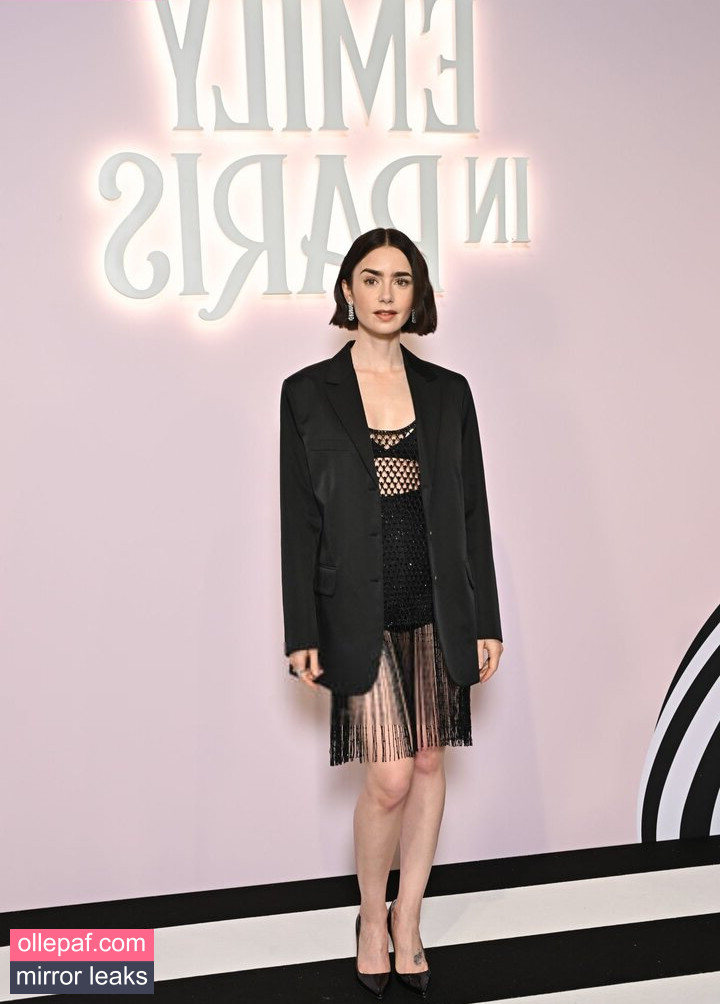 Latest Leaks Lily Collins Nude #279 - Fapello