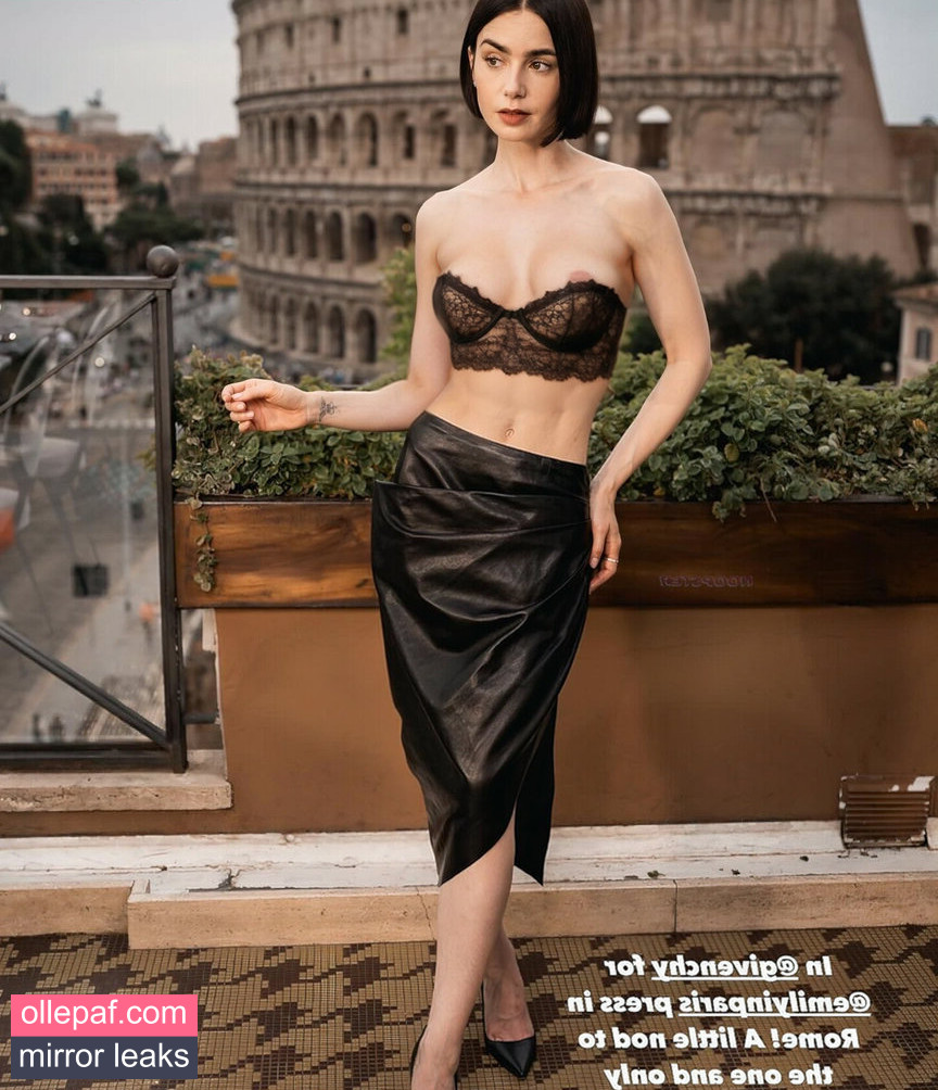 Latest Leaks Lily Collins Nude #331 - Fapello