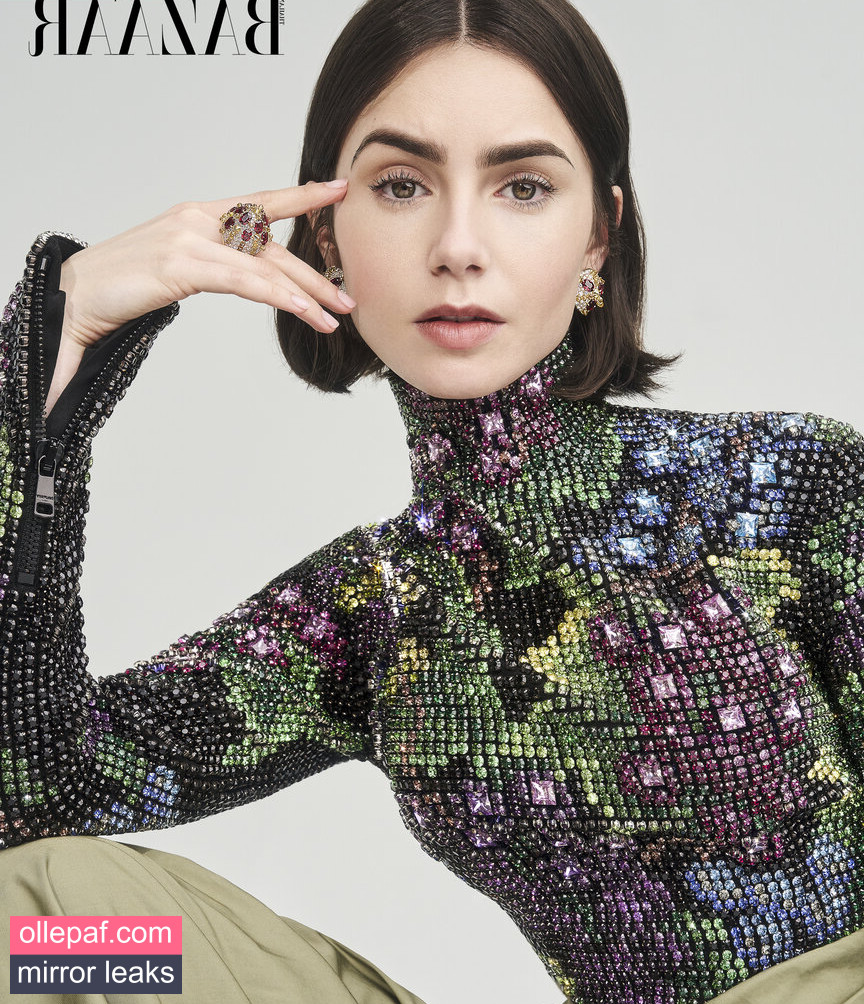 Latest Leaks Lily Collins Nude #379 - Fapello