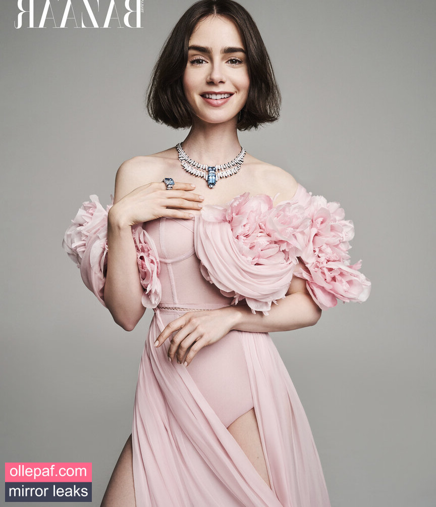 Latest Leaks Lily Collins Nude #383 - Fapello
