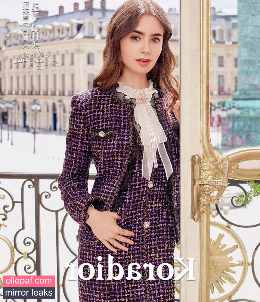 Latest Leaks Lily Collins Nude #418 - Fapello