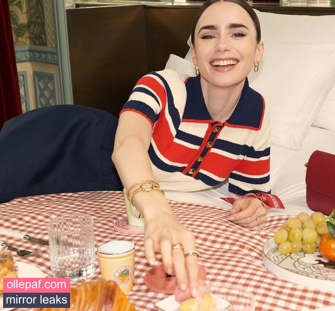 Latest Leaks Lily Collins Nude #440 - Fapello
