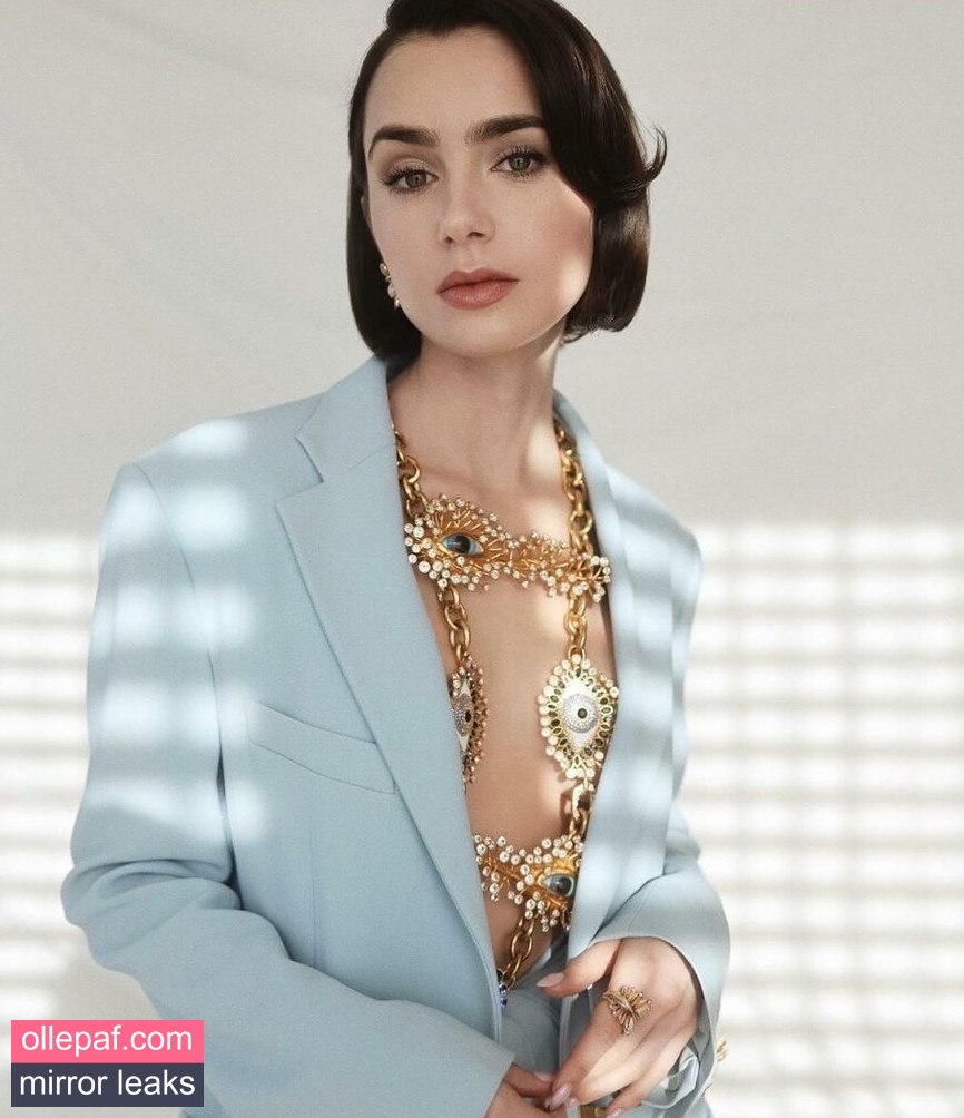 Latest Leaks Lily Collins Nude #458 - Fapello