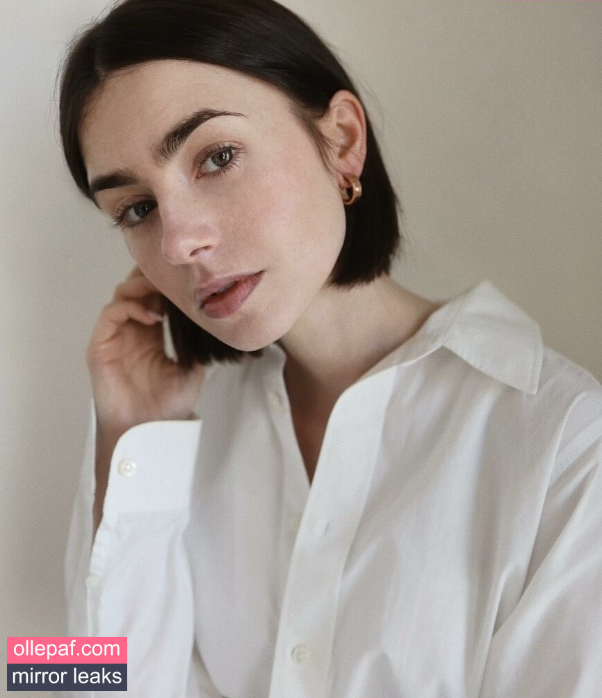 Latest Leaks Lily Collins Nude #467 - Fapello