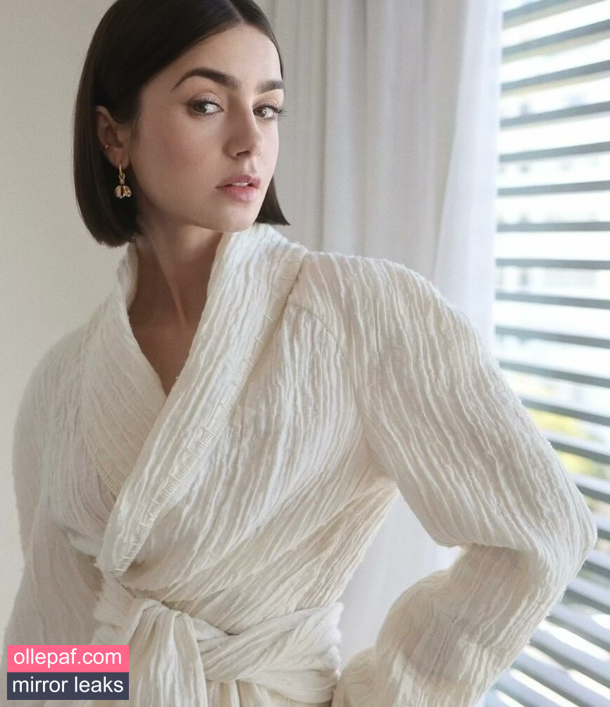 Latest Leaks Lily Collins Nude #484 - Fapello