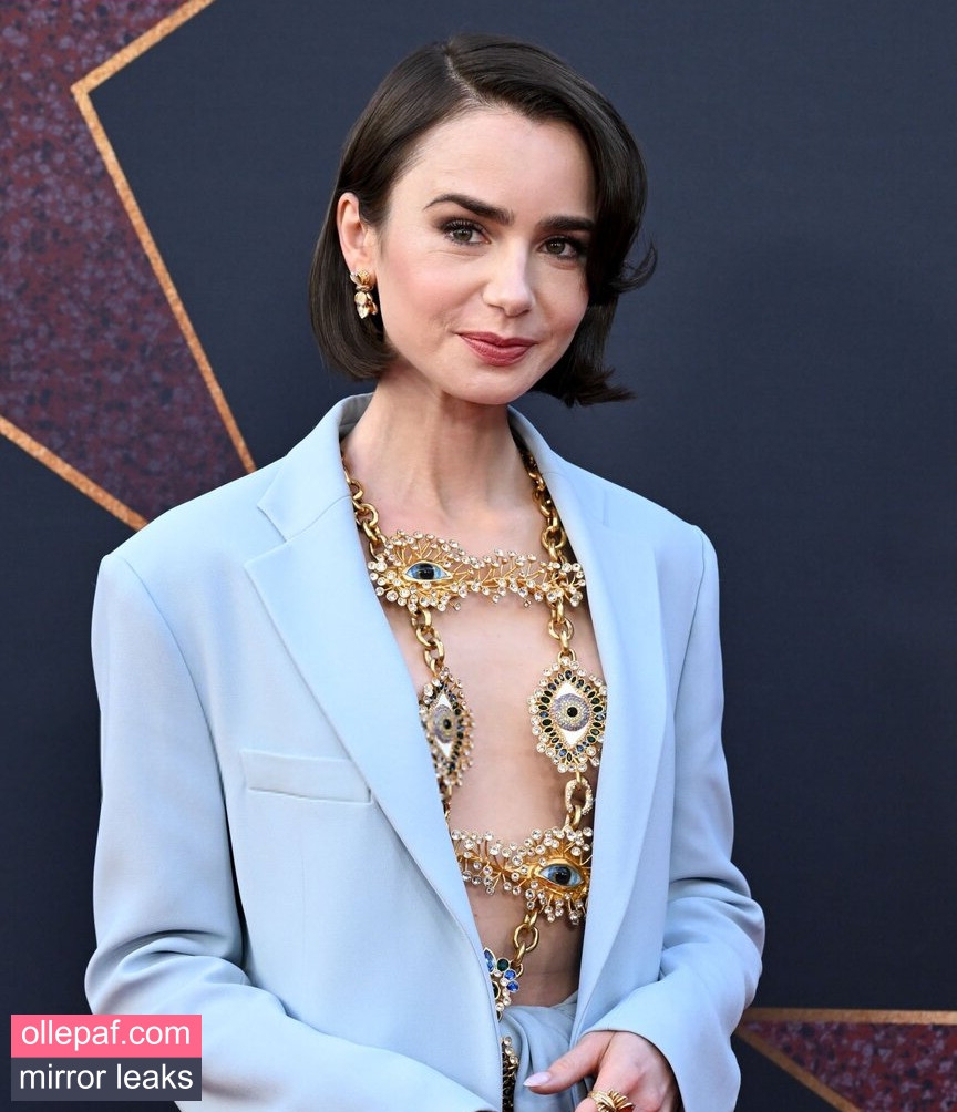 Latest Leaks Lily Collins Nude #568 - Fapello