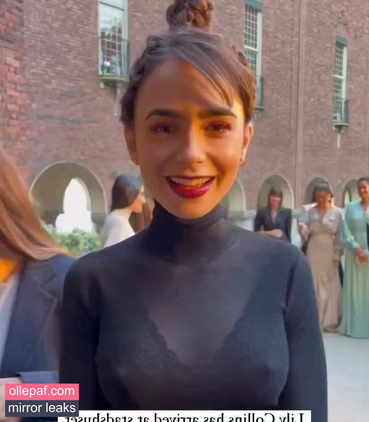 Latest Leaks Lily Collins Nude #591 - Fapello