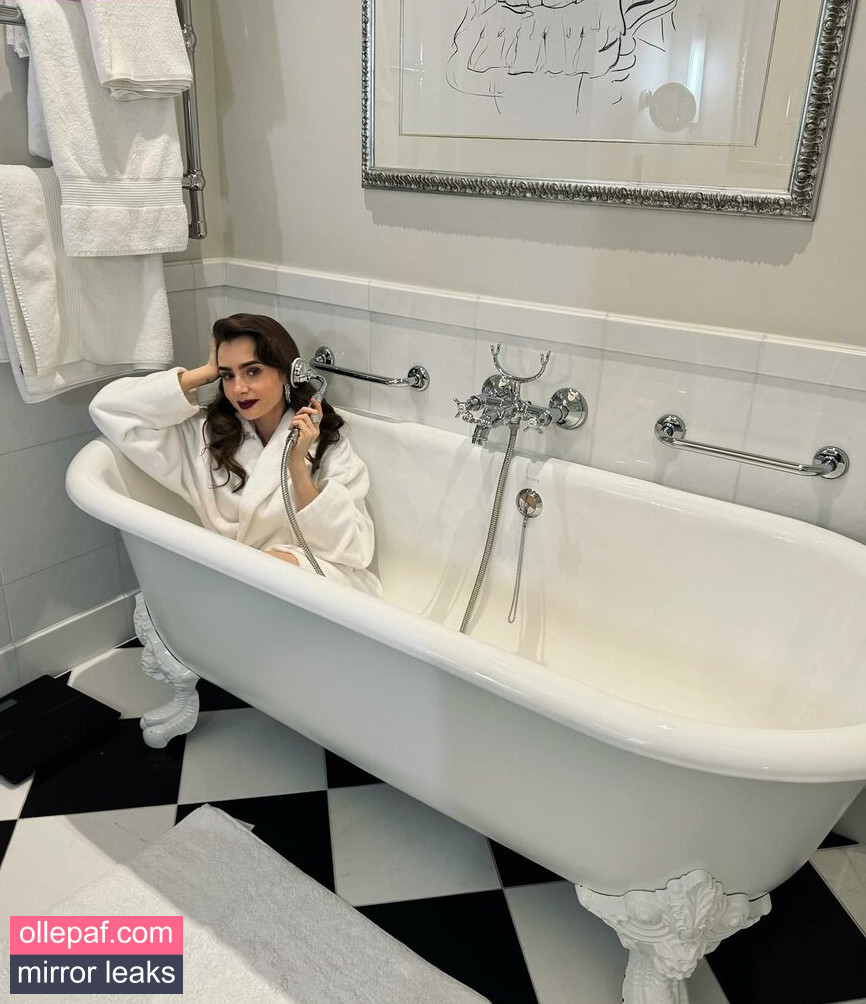 Latest Leaks Lily Collins Nude #667 - Fapello