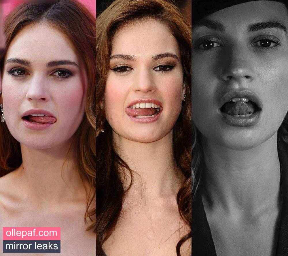 Latest Leaks Lily James Nude #367 - Fapello