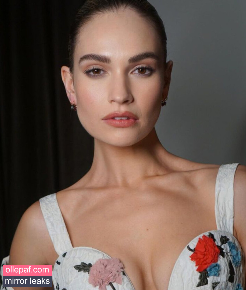 Latest Leaks Lily James Nude #400 - Fapello