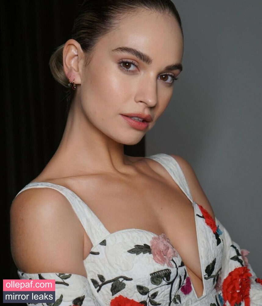 Latest Leaks Lily James Nude #402 - Fapello