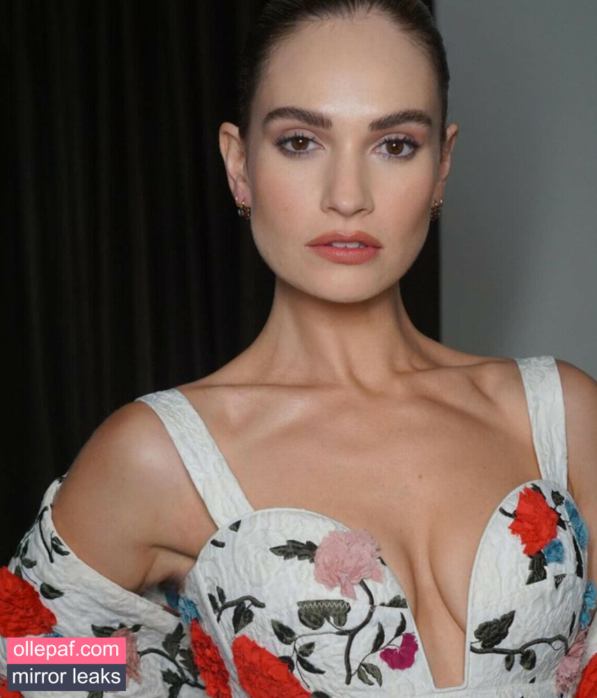 Latest Leaks Lily James Nude #403 - Fapello