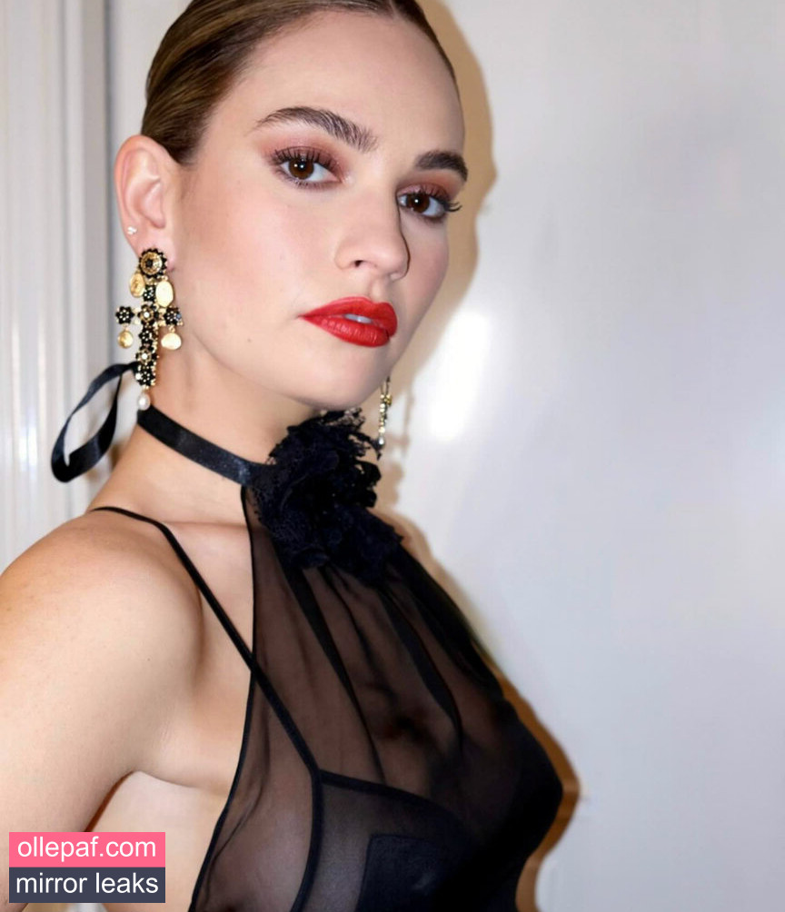 Latest Leaks Lily James Nude #437 - Fapello