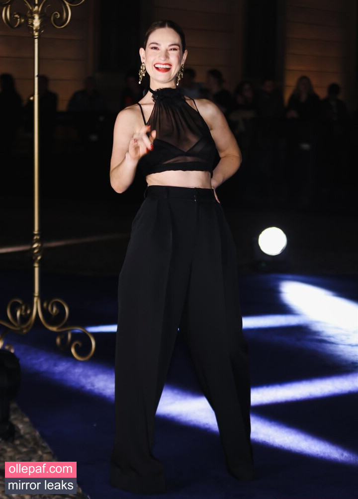 Latest Leaks Lily James Nude #445 - Fapello