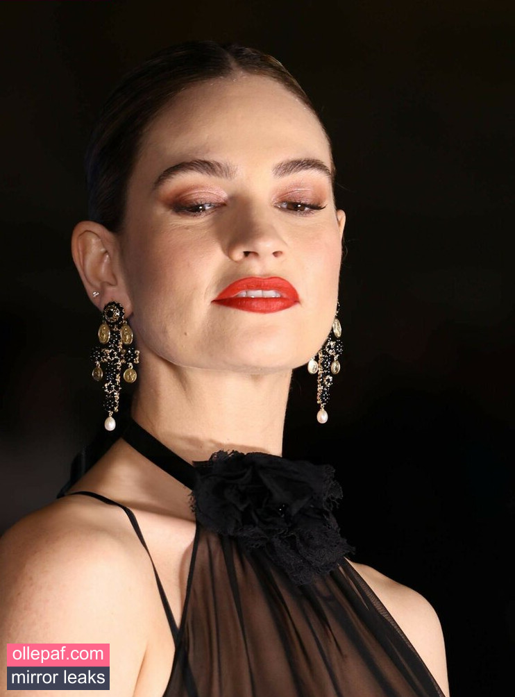 Latest Leaks Lily James Nude #453 - Fapello