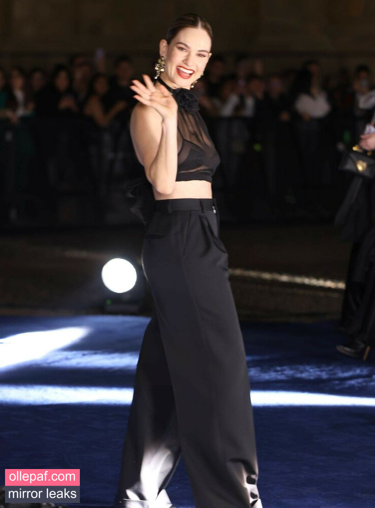 Latest Leaks Lily James Nude #454 - Fapello